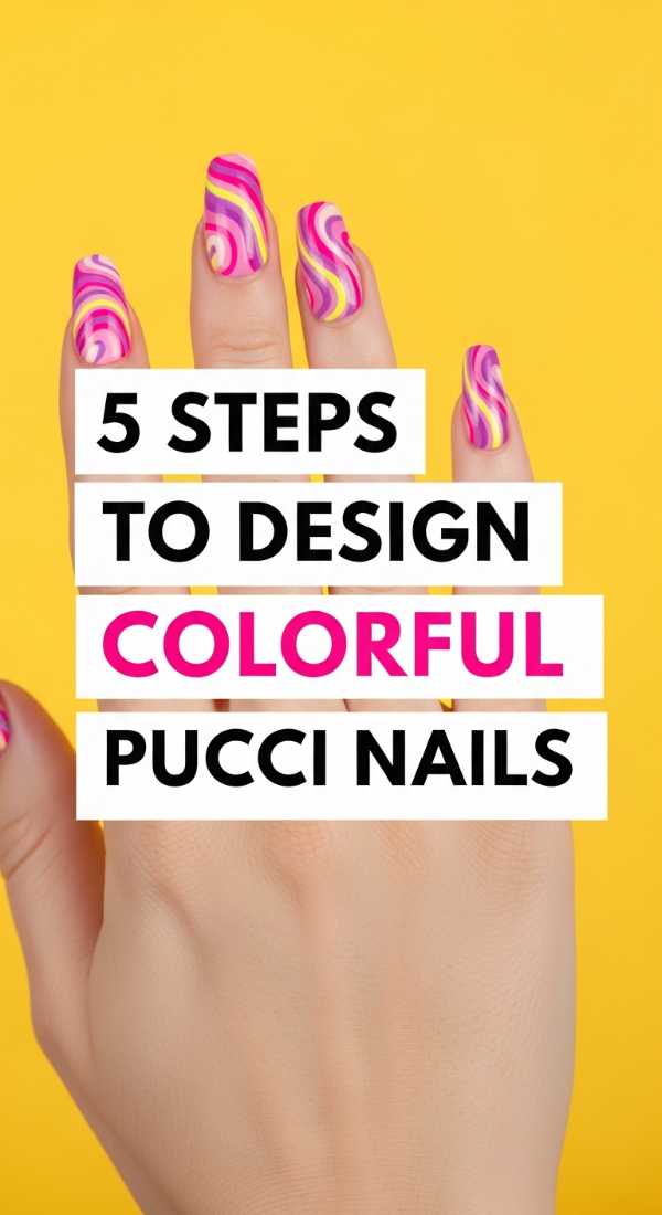 5 Steps To Design Colorful Pucci Nails 69e6616e57ff1