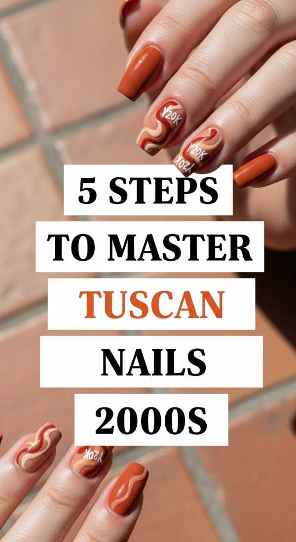 5 Steps To Master Tuscan Nails 2000s 69efb1650faf5