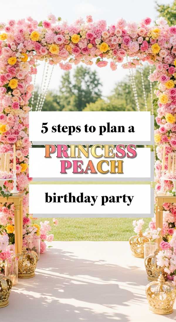 5 Steps To Plan A Princess Peach Birthday Party 69f1a8a9dcc93