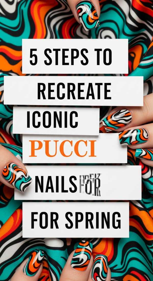 5 Steps To Recreate Iconic Pucci Nails For Spring 69e7804452b49
