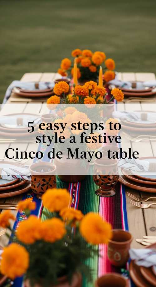 5 Steps to Style a Vibrant Cinco de Mayo Table