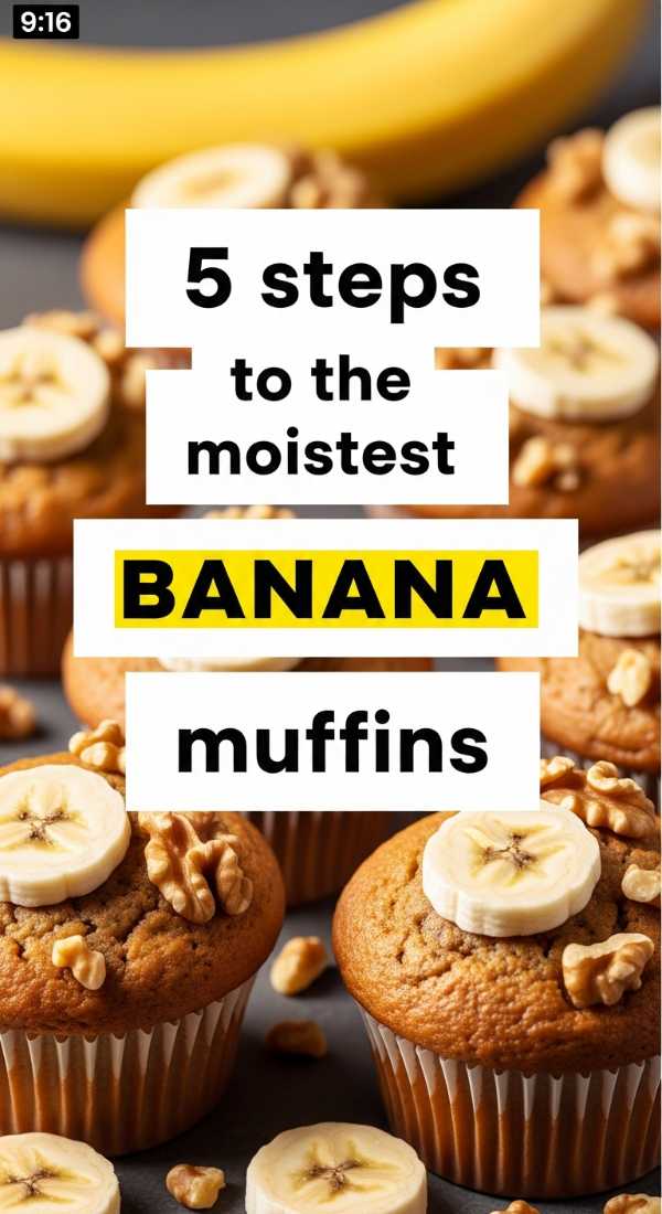 5 Steps To The Moistest Banana Muffins 69edfa8999dfa