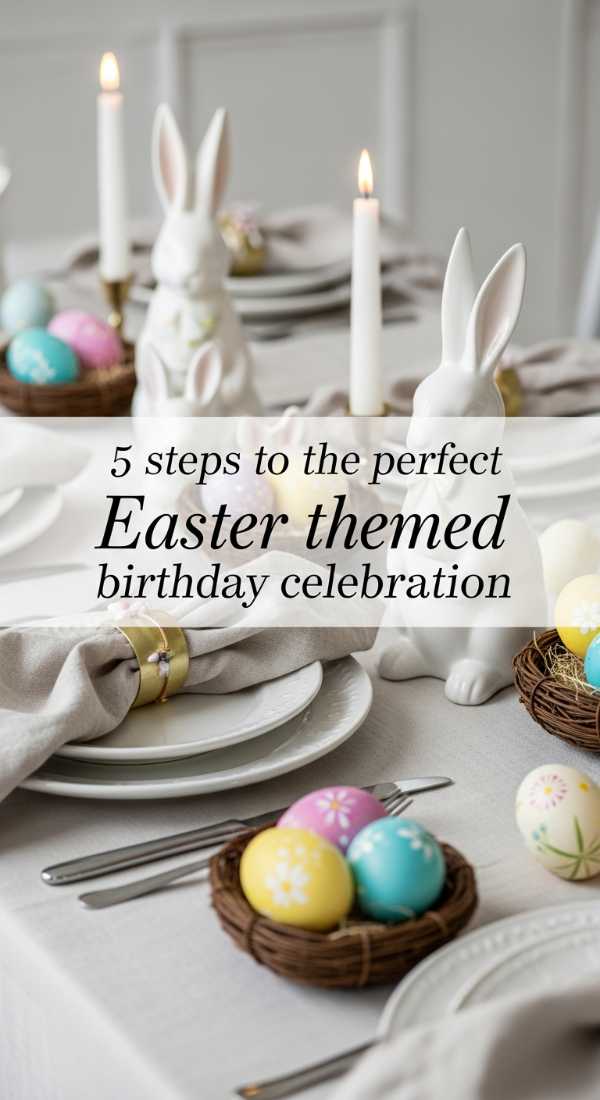 5 Steps To The Perfect Easter Themed Birthday 69e327378e1be