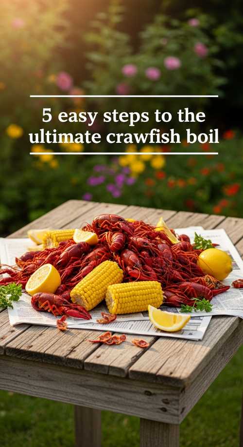 5 Steps to the Ultimate Southern Crawfish Boil