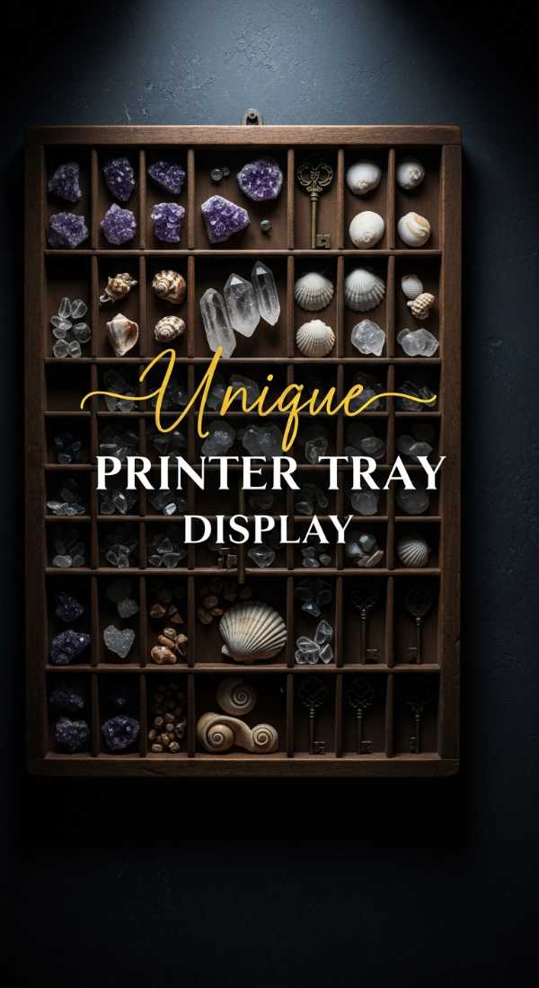 5 Steps to Turn an Antique Printer Tray into Art