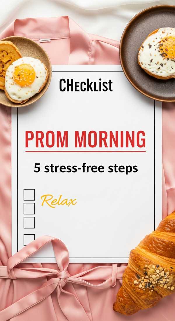 5 Stress Free Steps To Organize Your Prom Morning 69e8f8d34b731