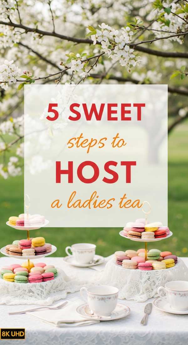 5 Sweet Steps To Host A Ladies Tea 69ecac8e62982