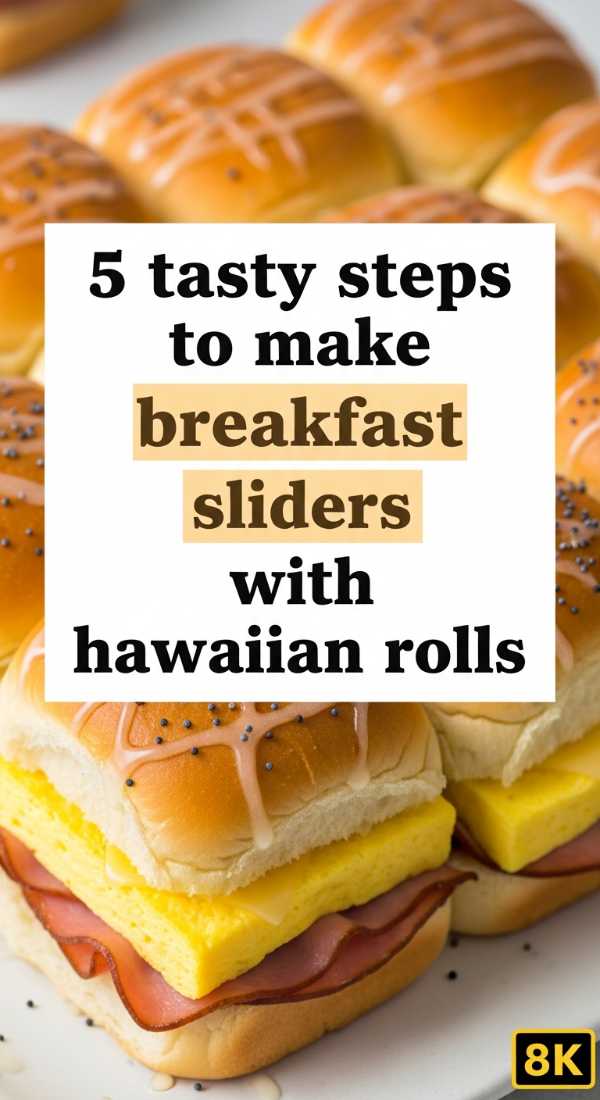 5 Tasty Steps To Make Breakfast Sliders With Hawaiian Rolls 69e5d85f5524a