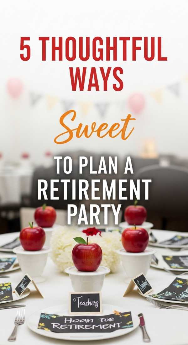 5 Thoughtful Ways To Plan A Teacher Retirement Party 69e7303c304a7