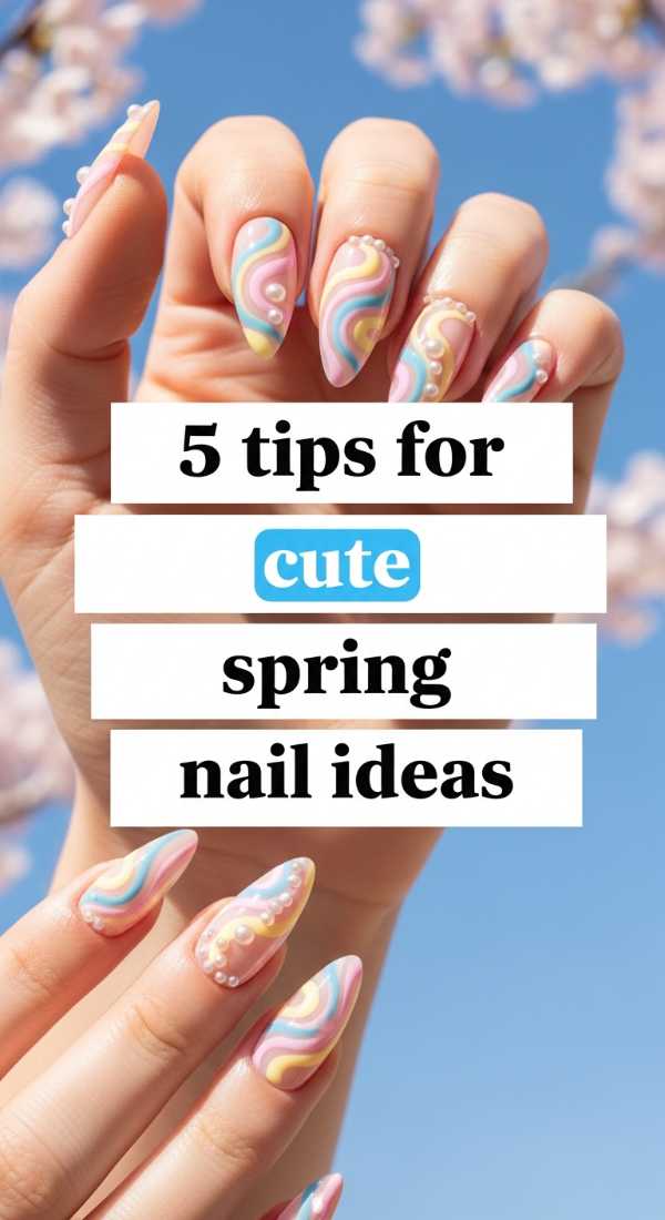 5 Tips For Cute Spring Nail Ideas 69efaf8772de1