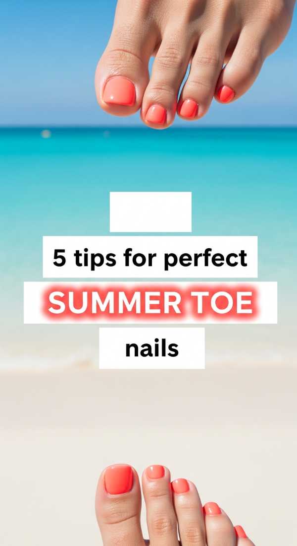 5 Tips For Perfect Summer Toe Nails 69ea699066e3d