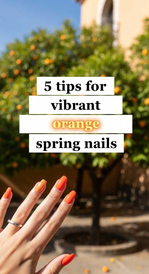 5 Tips For Vibrant Orange Spring Nails 69efaf9b4141b