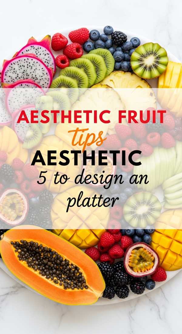 5 Tips To Design An Aesthetic Fruit Platter 69eb99818237c