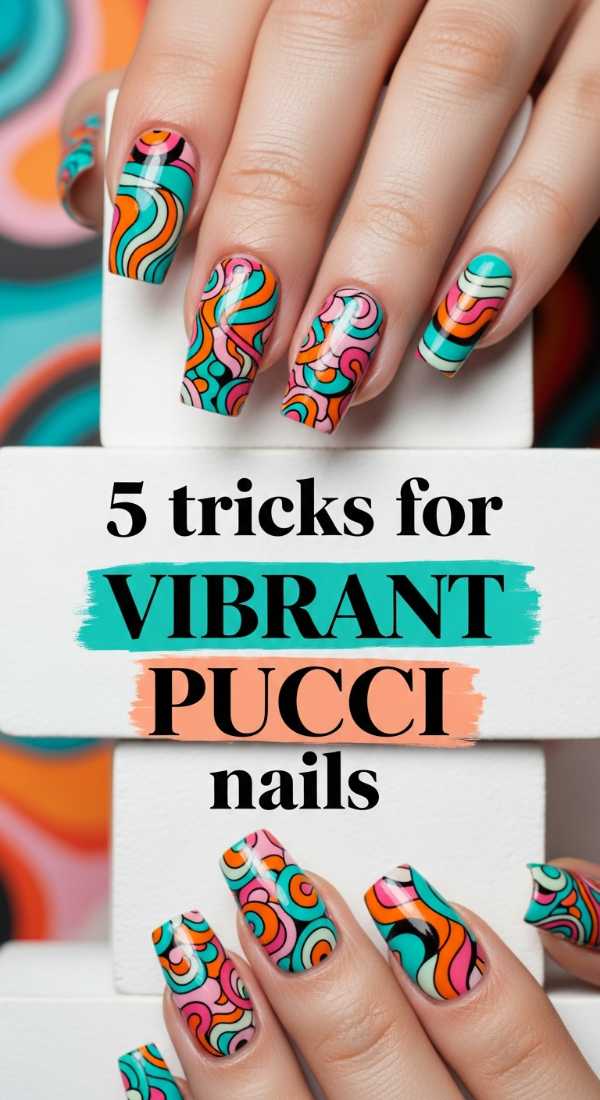 5 Tricks For Vibrant Pucci Nails 69e6604fe3265