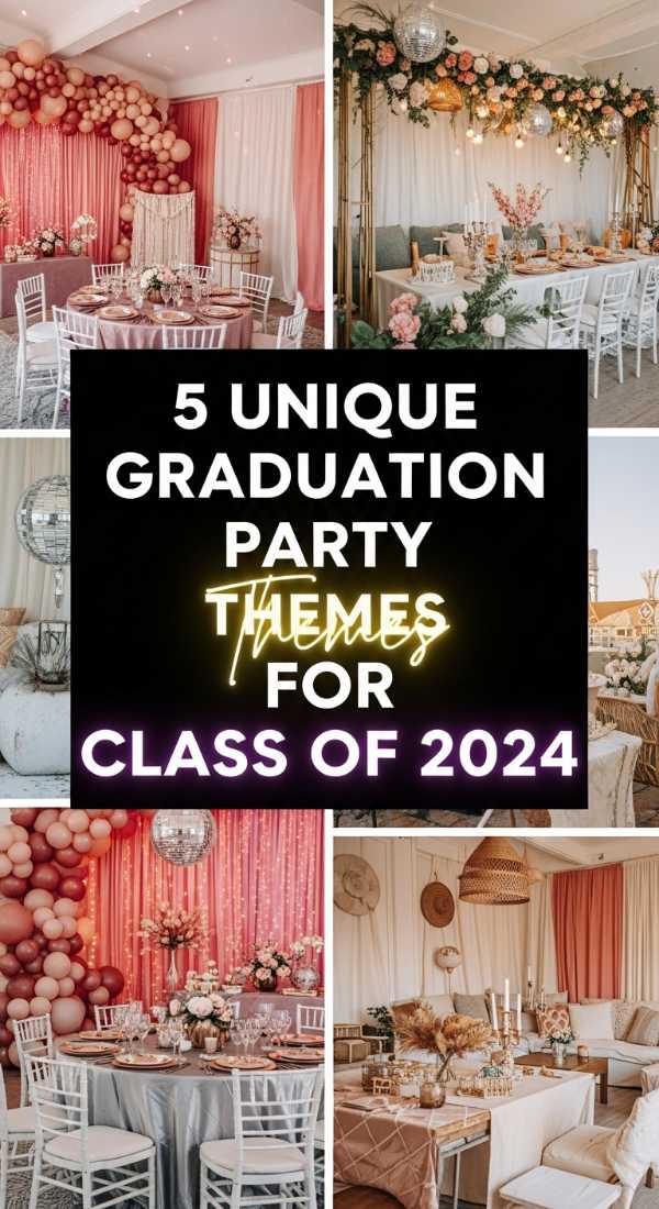 5 Unique Graduation Party Themes For Class Of 2024 69eb9609436a4