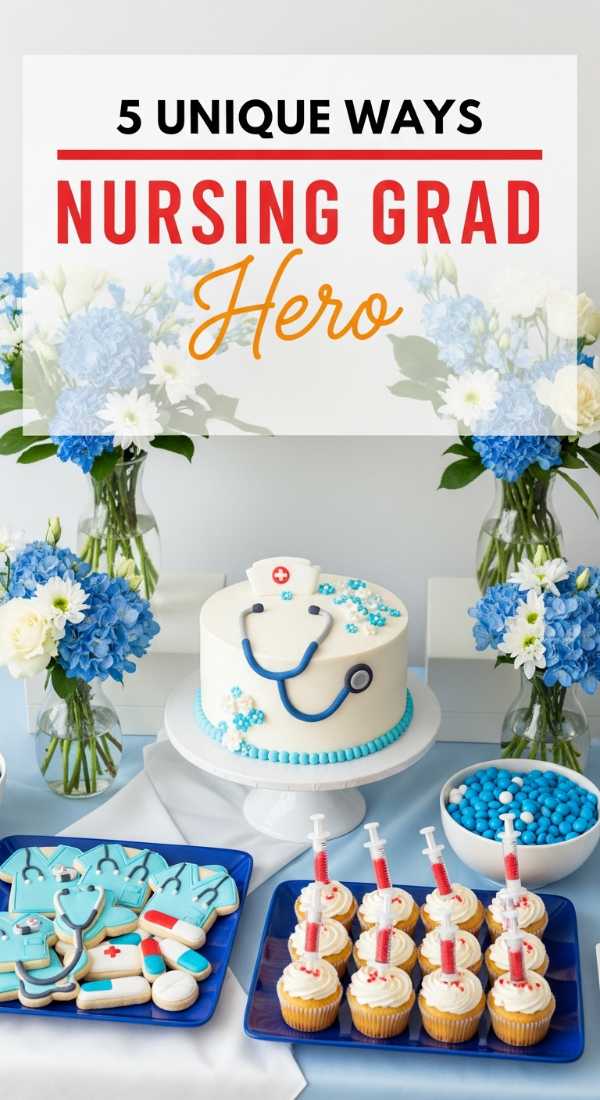 5 Unique Ways To Celebrate A Nursing Grad Party 69e9f7f5da115