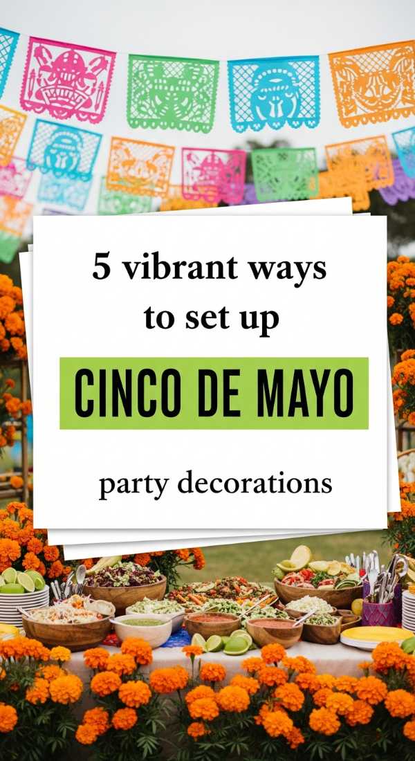5 Vibrant Ways To Set Up Cinco De Mayo Party Decorations 69e60f5653910