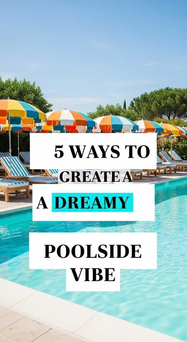 5 Ways To Create A Dreamy Poolside Vibe 69ee54d811522
