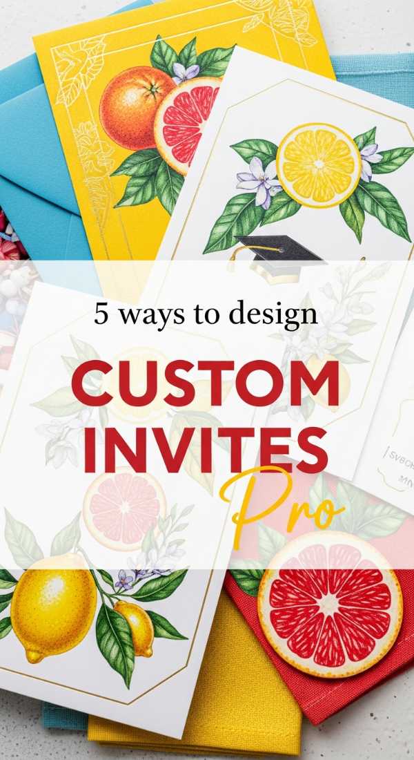 5 Ways To Design Custom University Graduation Invites 69eb997e4ba46