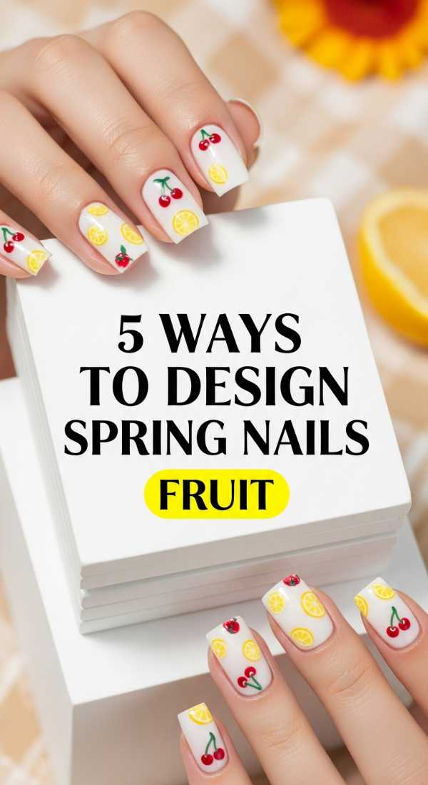5 Ways To Design Spring Nails Fruit 69efaf8aeea1f