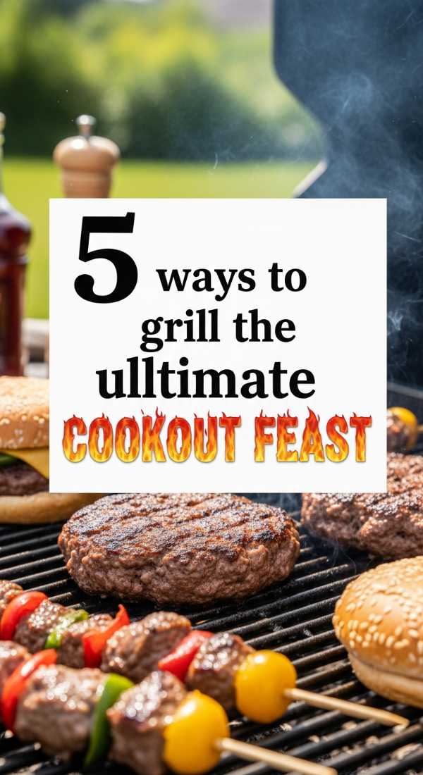 5 Ways To Grill The Ultimate Cookout Feast 69e70bff27569