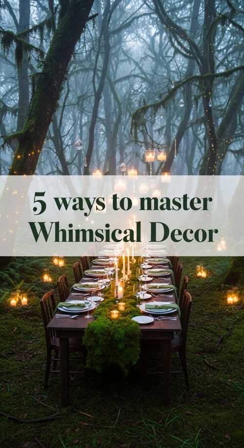 5 Ways to Master Whimsical Decor