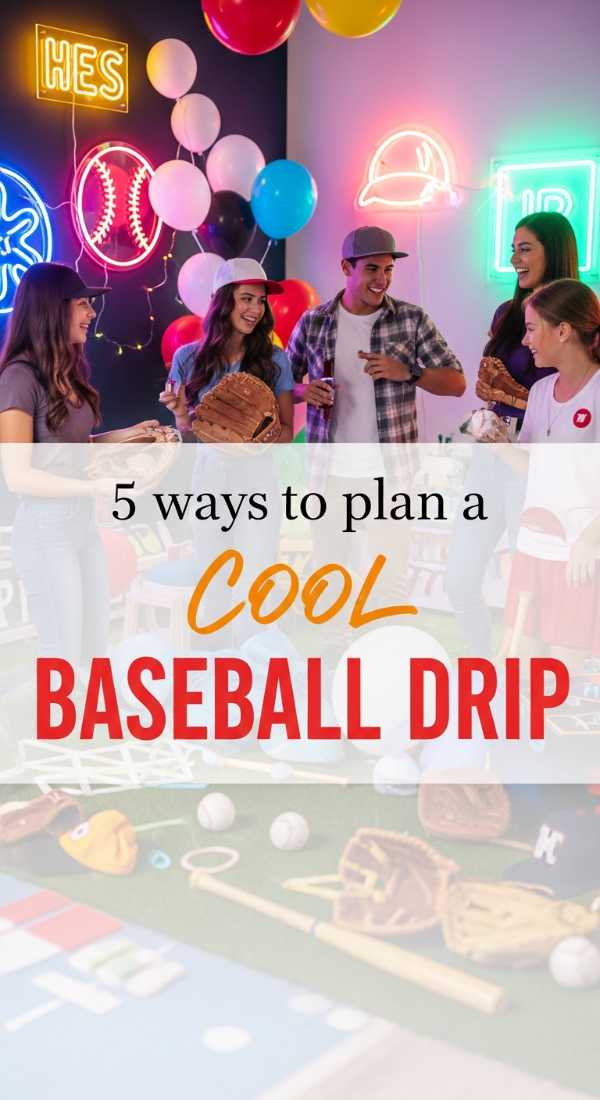 5 Ways To Plan A Cool Baseball Drip Party For Teens 69e4ae3a20f03