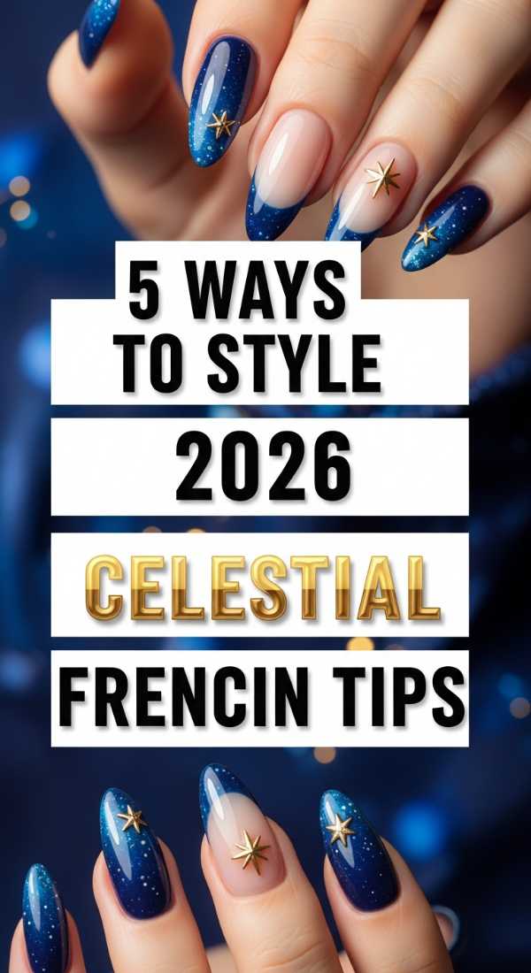 5 Ways To Style 2026 Celestial French Tips 69ea0299a7a06