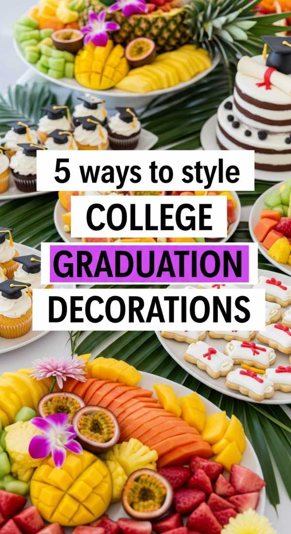 5 Ways To Style College Graduation Decorations 69e9fe710a59a