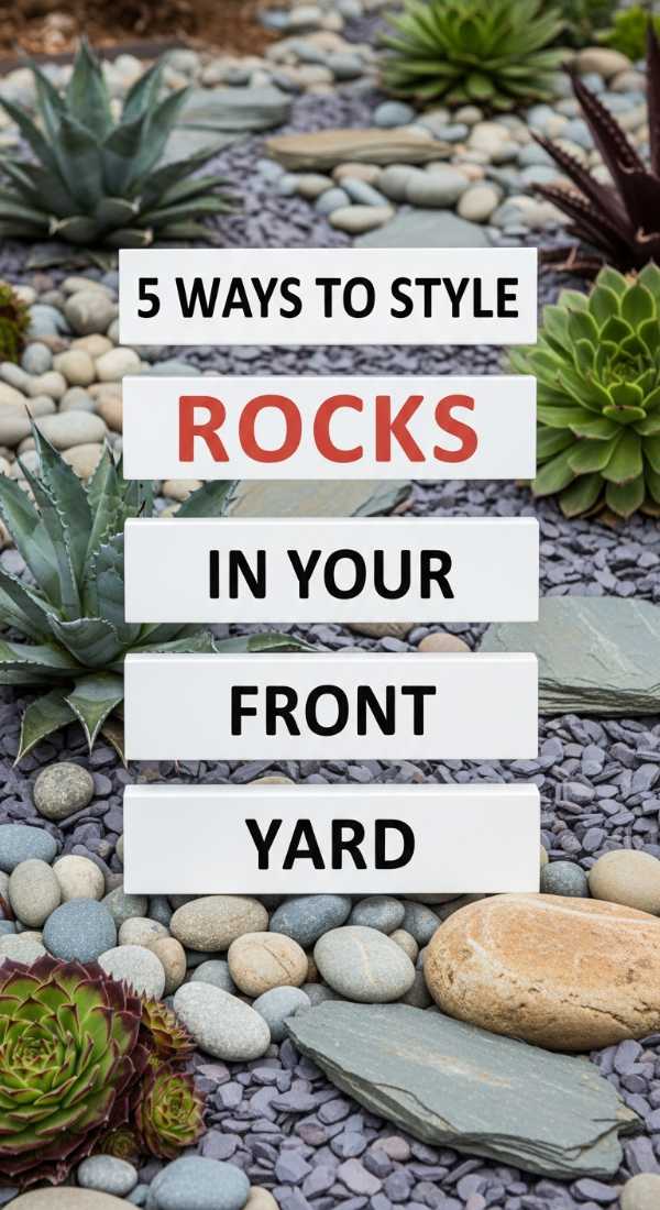 5 Ways To Style Rocks In Your Front Yard 69ee5bcbbb899