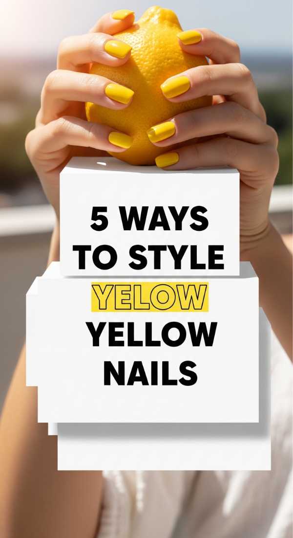 5 Ways To Style Yellow Nails 69e3c1d2331f2