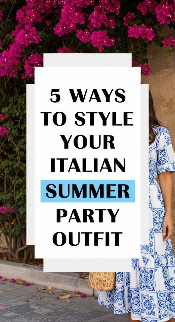 5 Ways To Style Your Italian Summer Party Outfit 69eb960be091a