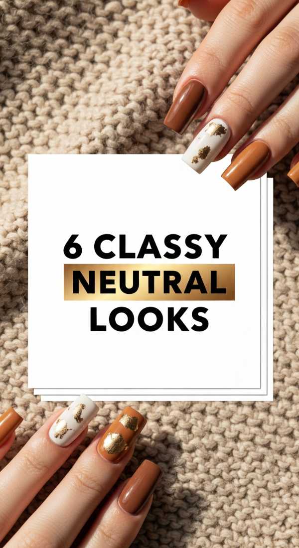 6 Classy Neutral Spring Nails Looks 69df1d4ac611e