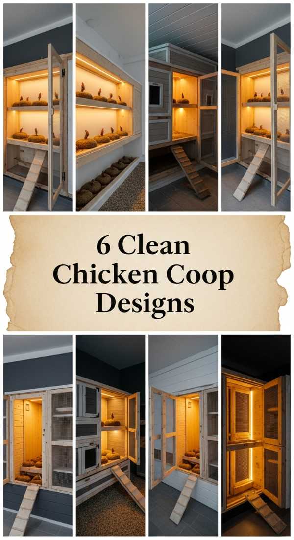 6 Clean Chicken Coop Designs 69f3a6bc76571