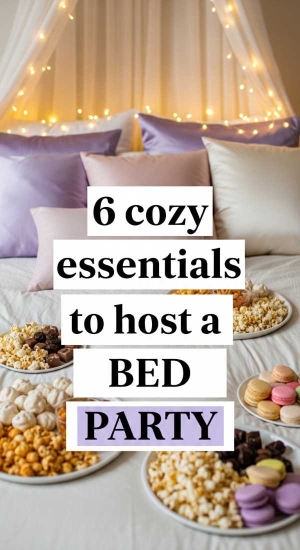 6 Cozy Essentials To Host A Bed Party 69e60f429ea55