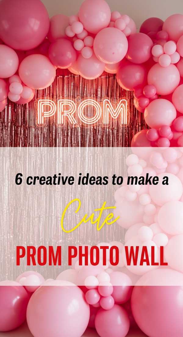 6 Creative Ideas To Make A Cute Prom Photo Wall 69efa7a078819