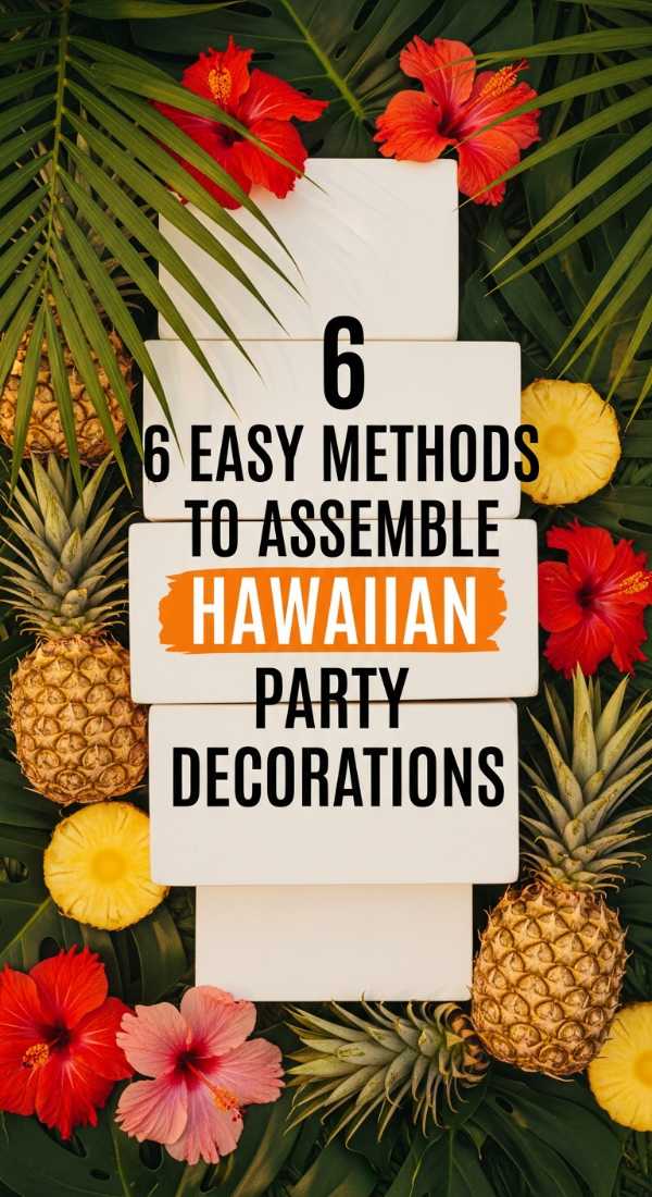 6 Easy Methods To Assemble Hawaiian Party Decorations 69e60f46a02cd