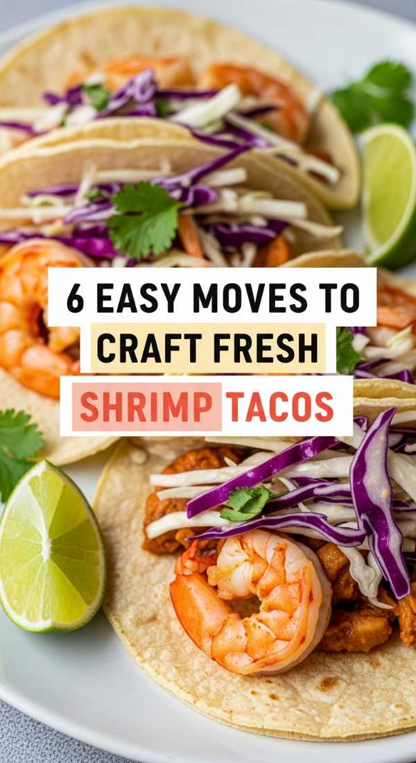 6 Easy Moves To Craft Fresh Shrimp Tacos 69e9b6e2cbbfc