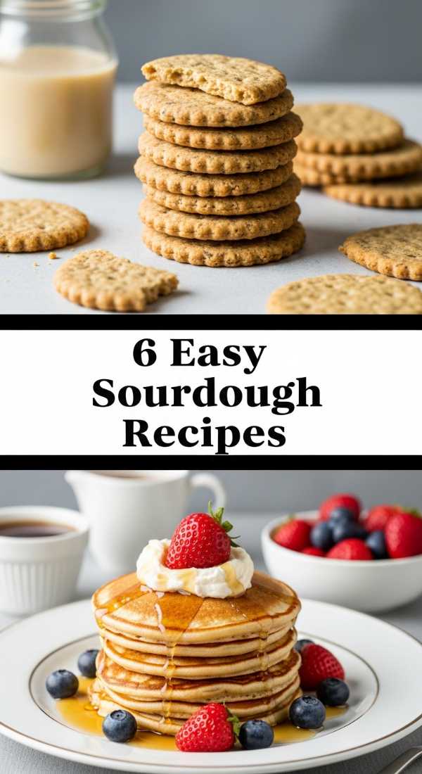 6 Easy Sourdough Discard Recipes For Beginners 69f3945705021