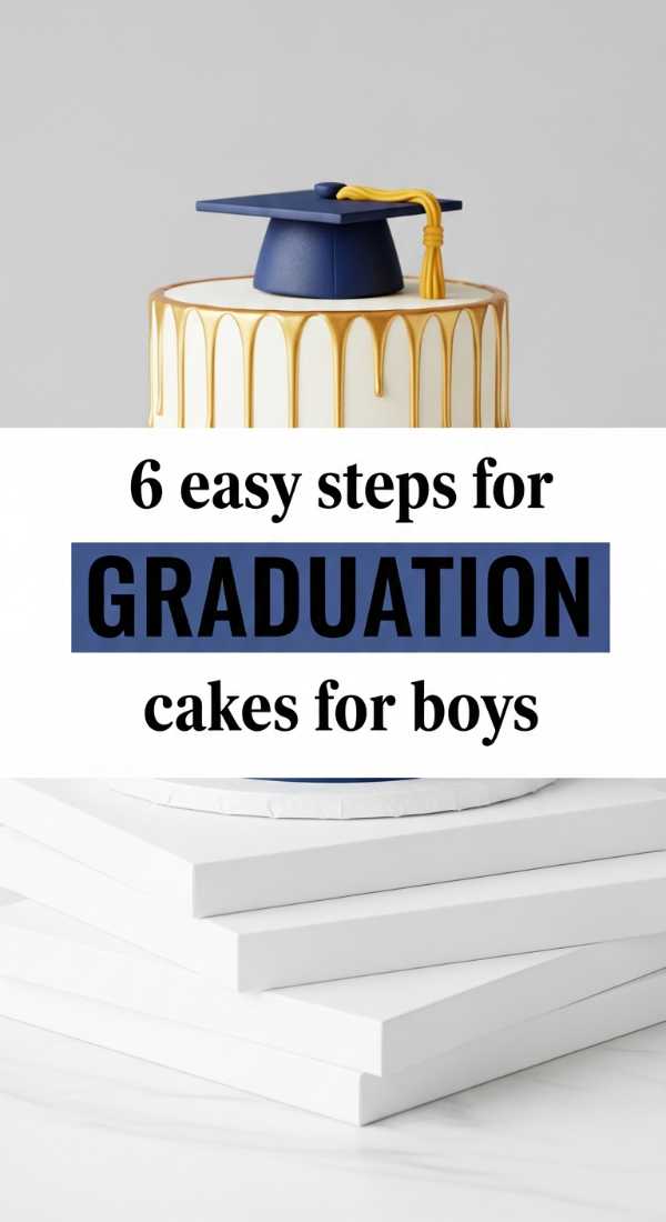 6 Easy Steps For Graduation Cakes For Boys 69ef4b751f09b