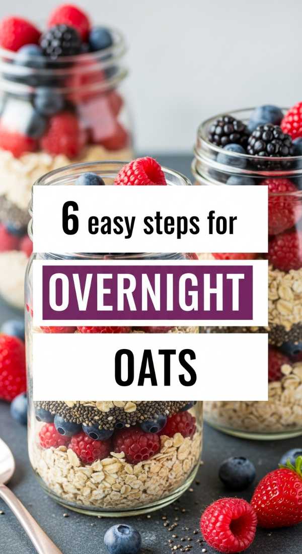 6 Easy Steps For Overnight Oats 69e46e422a218
