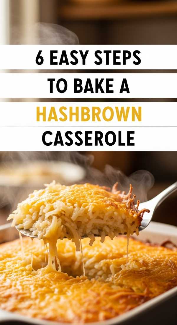 6 Easy Steps To Bake A Hashbrown Casserole 69e5d85cd5da6