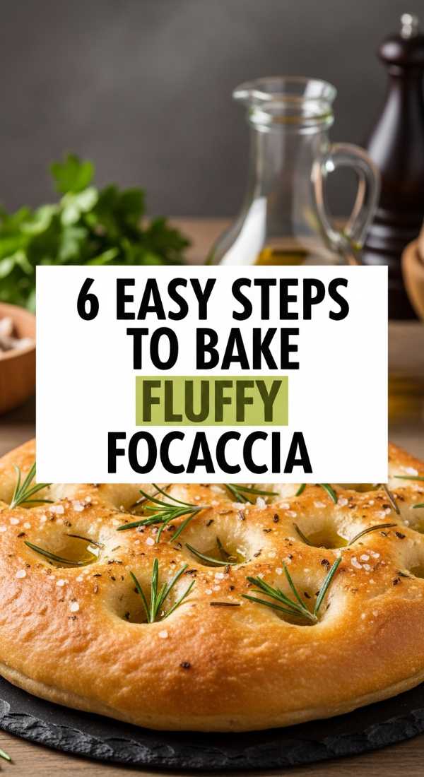 6 Easy Steps To Bake Fluffy Focaccia 69edfa949df81