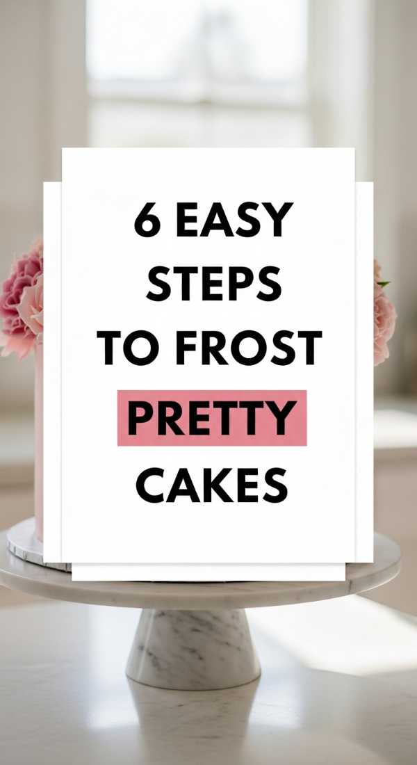 6 Easy Steps To Frost Pretty Cakes 69edfa9dce5de