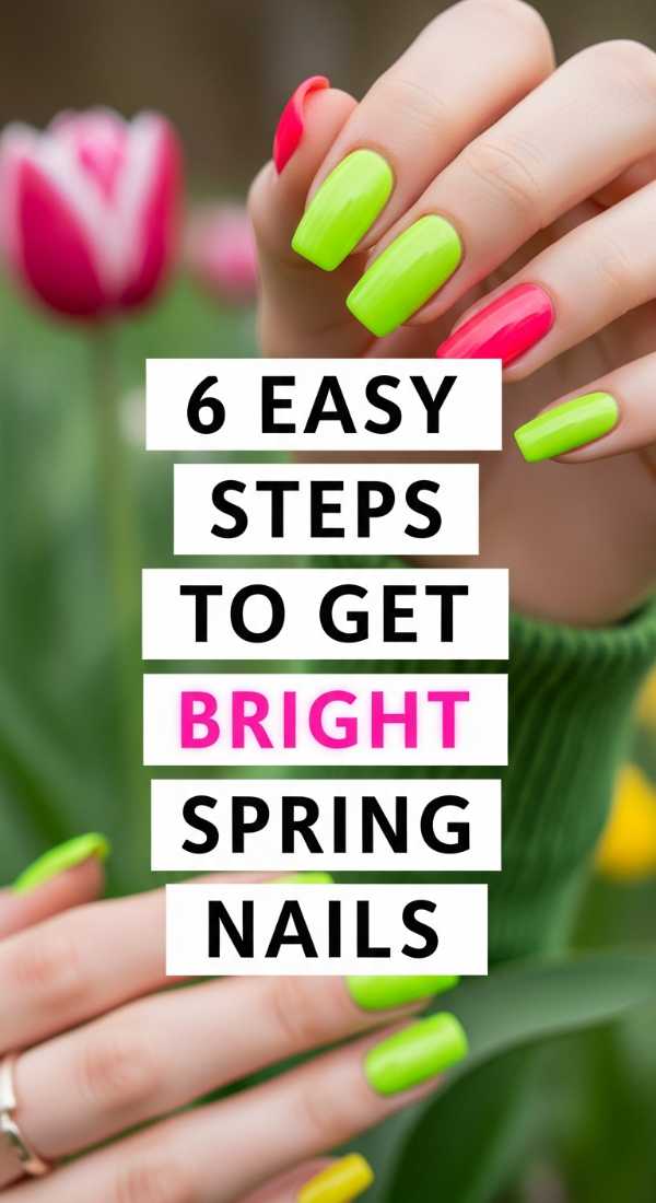 6 Easy Steps To Get Bright Spring Nails 69efaf8a582af