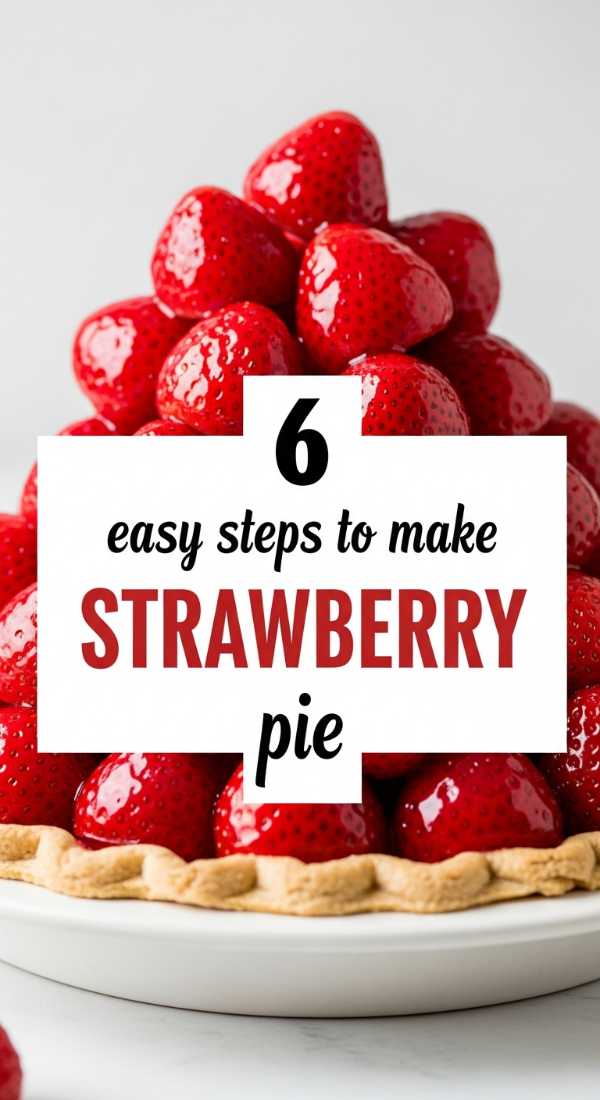 6 Easy Steps To Make Strawberry Pie 69e9b6db9433f