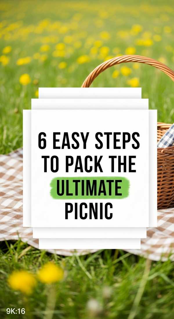 6 Easy Steps To Pack The Ultimate Picnic Basket 69e46e4dead5e