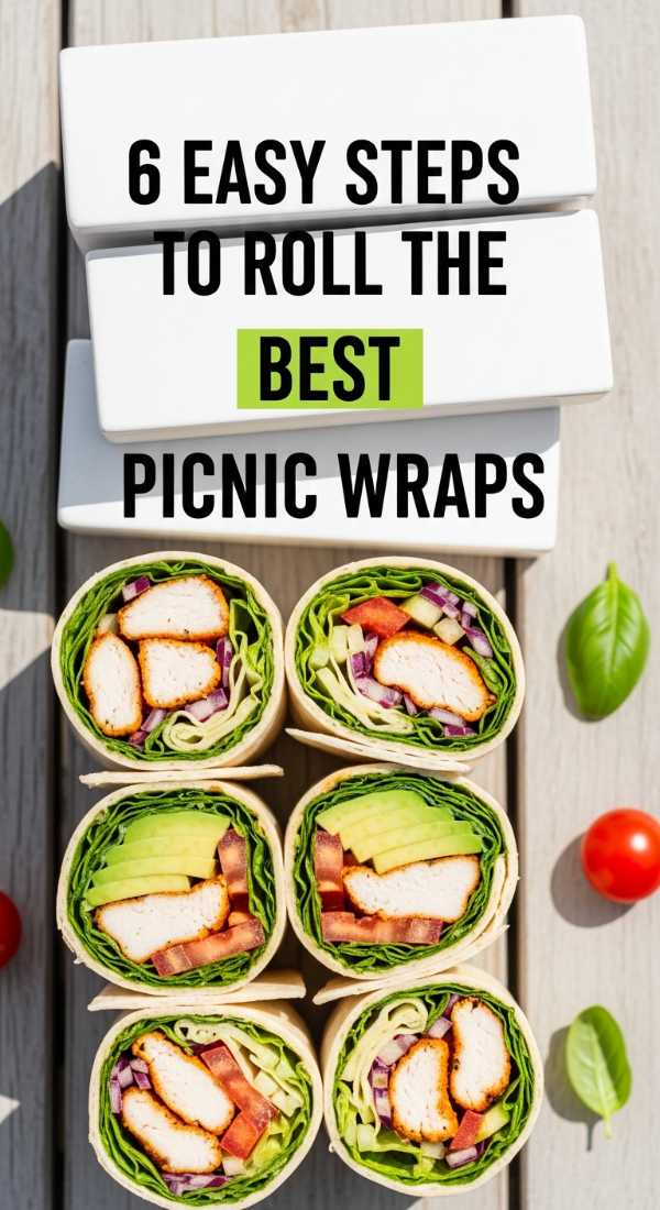 6 Easy Steps To Roll The Best Picnic Wraps 69eb7e2608ffa
