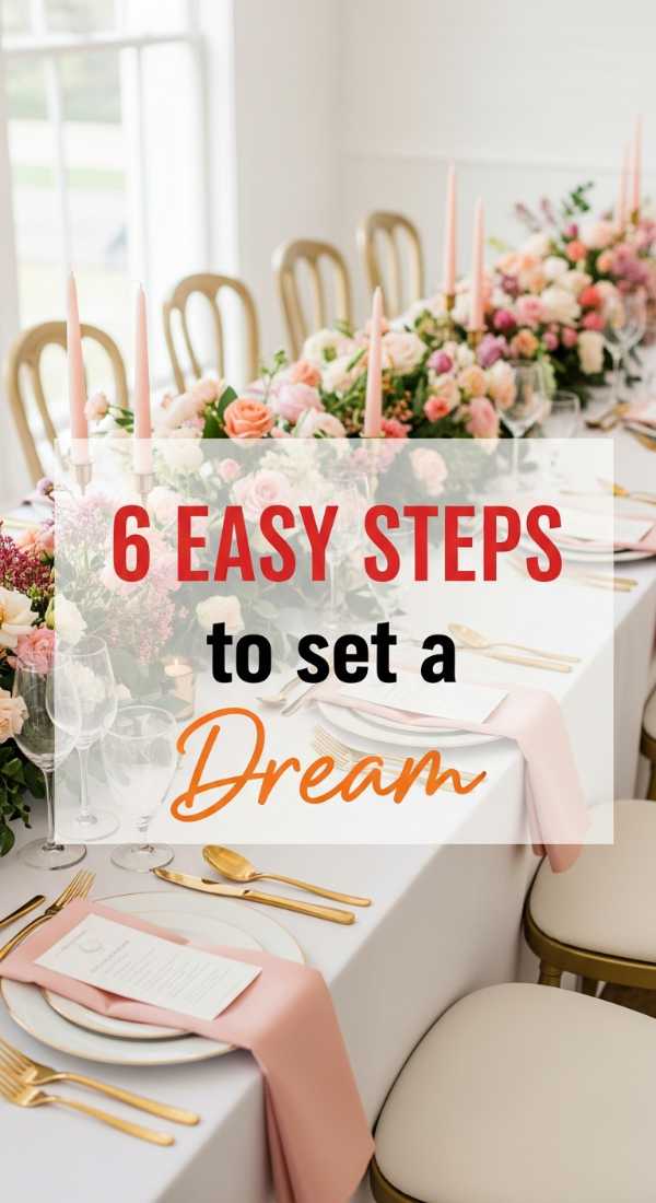6 Easy Steps To Set A Dream Prom Table 69ecac779a01c