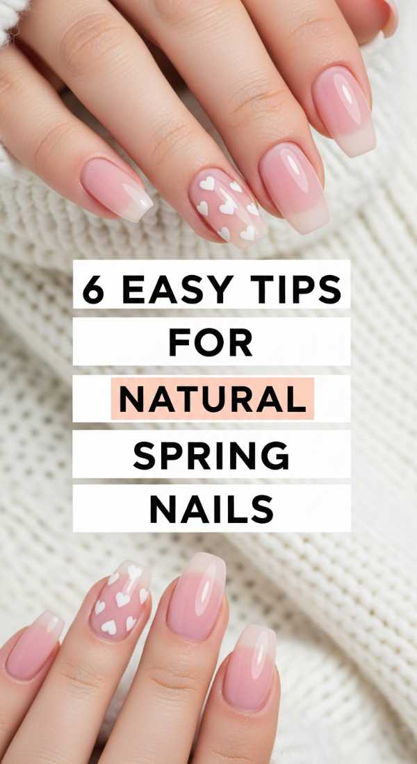 6 Easy Tips For Natural Spring Nails 69e3c0668c972